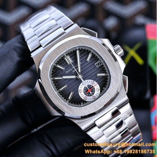 Patek Philippe - Nautilus 5980 40mm SS/SS Black/White K6F A28-520