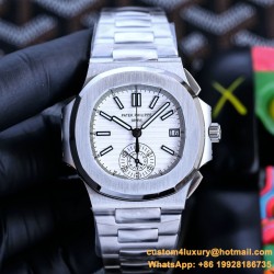 Patek Philippe - Nautilus 5980 40mm SS/SS White/White PPF A28-520