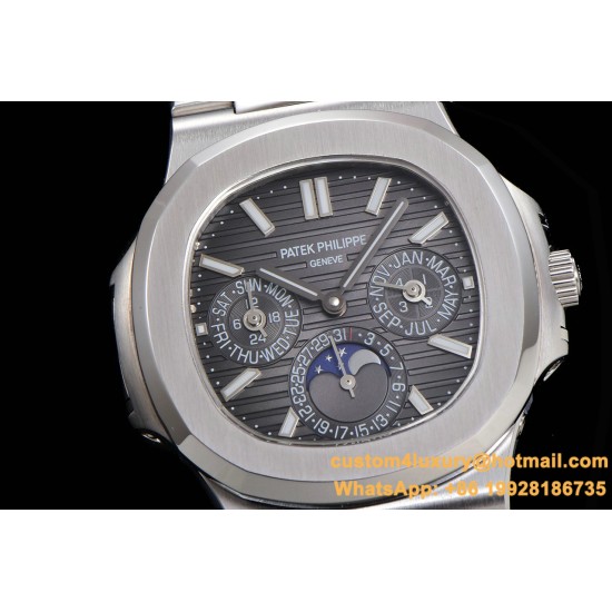 Patek Philippe - Nautilus 5740 40mm SS/SS Black/Stk TWF A240