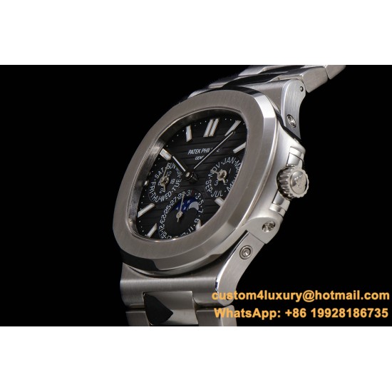 Patek Philippe - Nautilus 5740 40mm SS/SS Black/Stk TWF A240