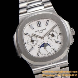 Patek Philippe - Nautilus 5740 40mm SS/SS White/Stk TWF A240