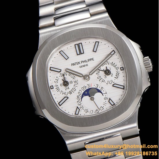 Patek Philippe - Nautilus 5740 40mm SS/SS White/Stk TWF A240