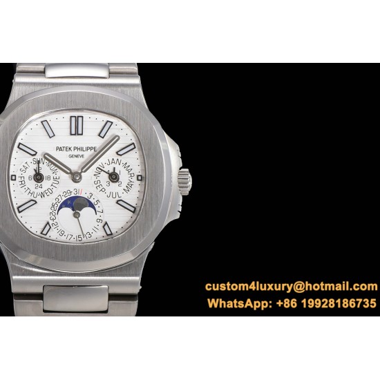 Patek Philippe - Nautilus 5740 40mm SS/SS White/Stk TWF A240