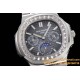 Patek Philippe - Nautilus 5740 40mm Diamonds SS/SS Black/Stk TWF A240