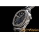 Patek Philippe - Nautilus 5740 40mm Diamonds SS/SS Black/Stk TWF A240