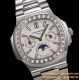 Patek Philippe - Nautilus 5740 40mm Diamonds SS/SS White/Stk TWF A240