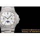 Patek Philippe - Nautilus 5740 40mm Diamonds SS/SS White/Stk TWF A240