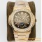 Patek Philippe - Nautilus 5740 40mm Diamonds RG/RG Brown/Stk PPF A240