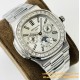 Patek Philippe - Nautilus 5740 40mm Diamonds SS/SS Silver/Stk PPF A240