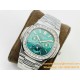 Patek Philippe - Nautilus 5740 40mm Diamonds SS/SS Green/Stk PPF A240