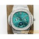 Patek Philippe - Nautilus 5740 40mm Diamonds SS/SS Green/Stk PPF A240