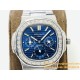 Patek Philippe - Nautilus 5740 40mm Diamonds SS/SS Blue/Stk PPF A240