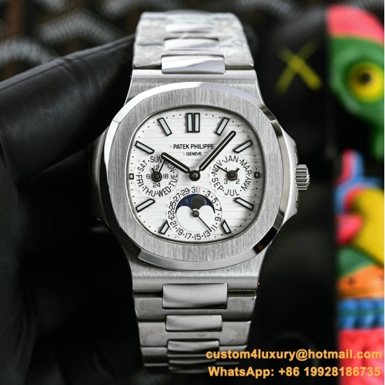 Patek Philippe - Nautilus 5740 40mm SS/SS White/Stk TWF A240
