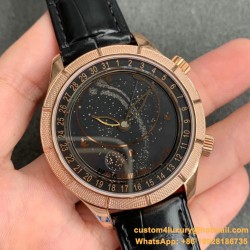 Patek Philippe - Celestial Sky Moon Date 42mm RG/LE Black Dial TZF A240