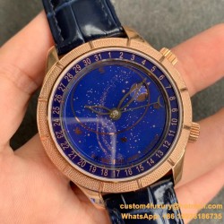 Patek Philippe - Celestial Sky Moon Date 42mm RG/LE Blue Dial TZF A240