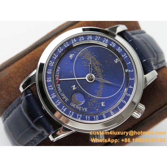 Patek Philippe - Celestial Sky Moon Date 43mm SS/LE Blue Dial AIF A240
