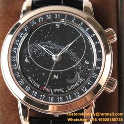 Patek Philippe - Celestial Sky Moon Date 43mm RG/LE Black Dial AIF A240