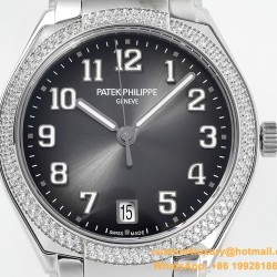 Patek Philippe - TWENTY~4 7300 Ladies 36mm Dia SS/SS Grey Dial PPF 324SC