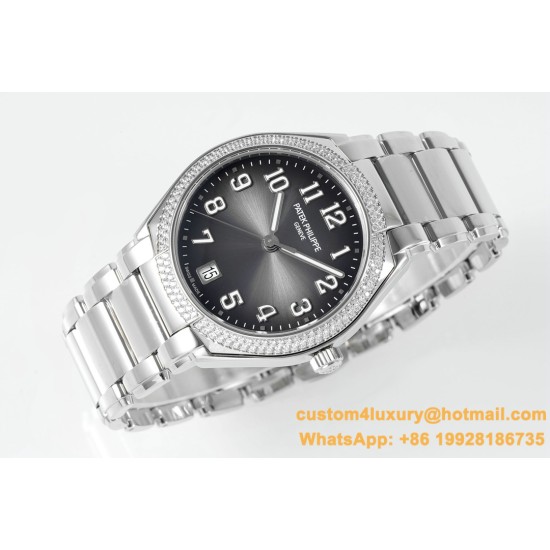 Patek Philippe - TWENTY~4 7300 Ladies 36mm Dia SS/SS Grey Dial PPF 324SC