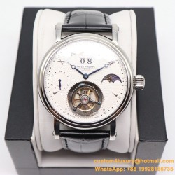 Patek Philippe - MoonPhase Day/Night 43mm SS/LE White - Asia HW Tourbillon