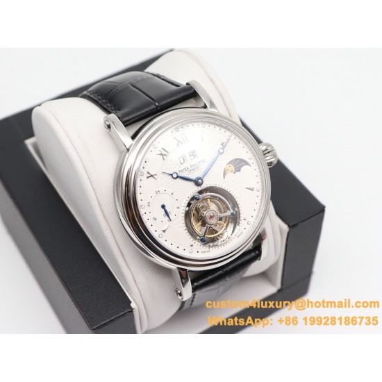 Patek Philippe - MoonPhase Day/Night 43mm SS/LE White - Asia HW Tourbillon