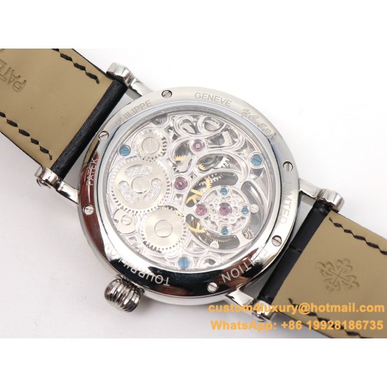 Patek Philippe - MoonPhase Day/Night 43mm SS/LE White - Asia HW Tourbillon