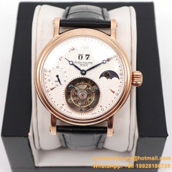 Patek Philippe - MoonPhase Day/Night 43mm RG/LE White - Asia HW Tourbillon