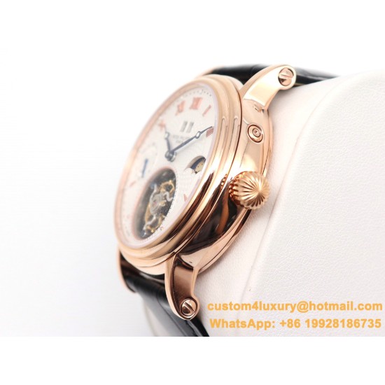 Patek Philippe - MoonPhase Day/Night 43mm RG/LE White - Asia HW Tourbillon