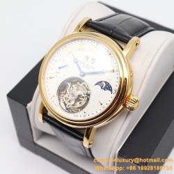 Patek Philippe - MoonPhase Day/Night 43mm YG/LE White - Asia HW Tourbillon
