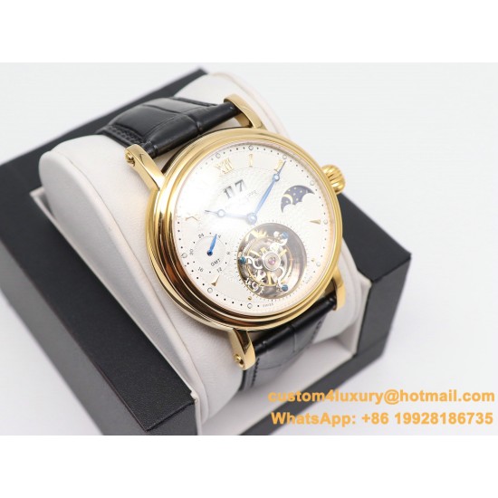 Patek Philippe - MoonPhase Day/Night 43mm YG/LE White - Asia HW Tourbillon