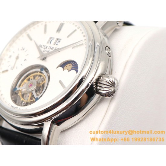 Patek Philippe - MoonPhase Day/Night 43mm SS/LE White - Asia HW Tourbillon