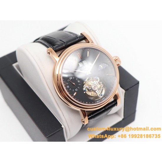 Patek Philippe - MoonPhase Day/Night 43mm RG/LE Black - Asia HW Tourbillon