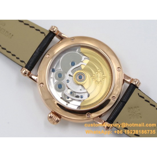 Patek Philippe - Complication Series MoonPhase 42mm RG/LE White Dial Asia Tourbillon