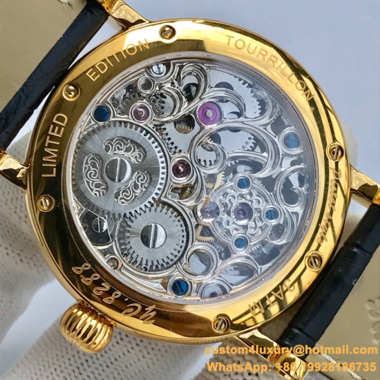Patek Philippe - Complication Series MoonPhase 42mm Diamonds YG/LE White Dial Asia Tourbillon