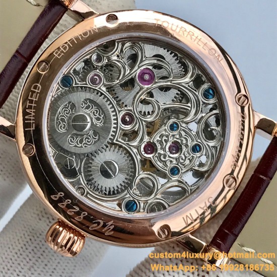Patek Philippe - Complication Series MoonPhase 42mm RG/LE White Dial Asia Tourbillon