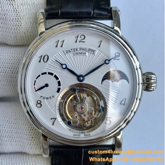 Patek Philippe - Complication Series MoonPhase 42mm SS/LE White Dial Asia Tourbillon