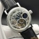 Patek Philippe - Complication Series MoonPhase 42mm Diamonds SS/LE Skeleton Dial Asia Tourbillon