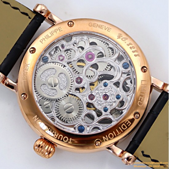 Patek Philippe - Complication Series MoonPhase 42mm RG/LE White/Rmn Dial Asia Tourbillon