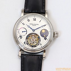Patek Philippe - Complication Series MoonPhase 42mm SS/LE White/Rmn Dial Asia Tourbillon