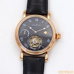 Patek Philippe - Complication Series MoonPhase 42mm RG/LE Black/Rmn Dial Asia Tourbillon