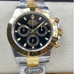 Daytona 116503 40mm YG/YG Black Stk Dial 904L BTF V2 SA4130