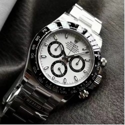 Daytona 116500 40mm SS/SS White/Stk Dial 904L BTF V2 SA4130