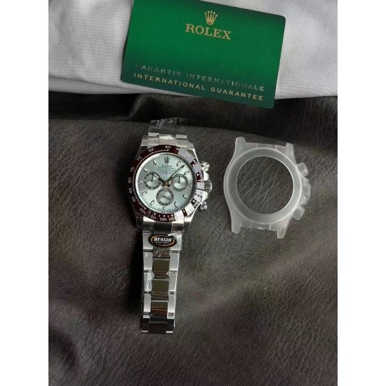 Daytona 116500 40mm SS/SS Ice Blue/Stk Dial 904L BTF V2 SA4130