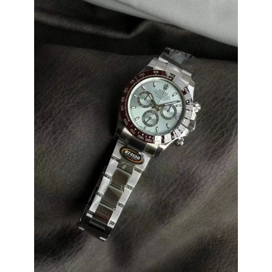 Daytona 116500 40mm SS/SS Ice Blue/Stk Dial 904L BTF V2 SA4130