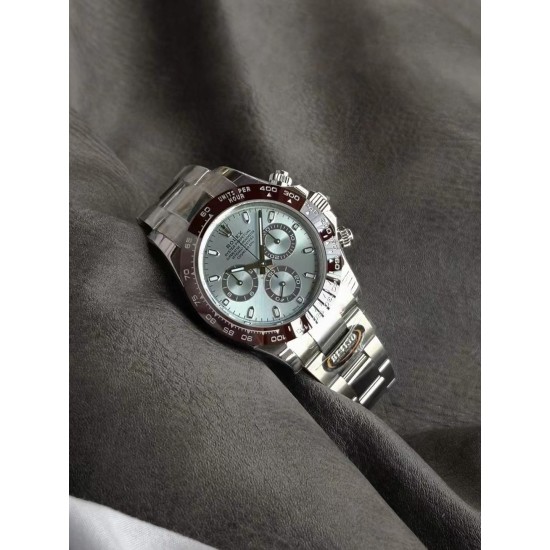 Daytona 116500 40mm SS/SS Ice Blue/Stk Dial 904L BTF V2 SA4130