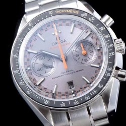 Omega - Speedmaster Moonwatch Chronograph 44MM SS/SS Grey/Org V2 OMF A7750 9900