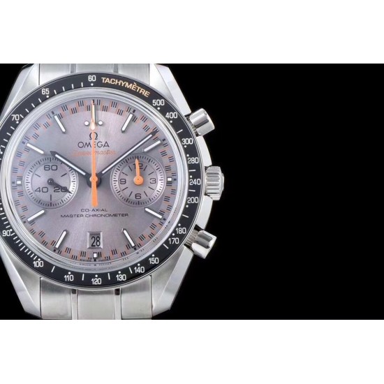 Omega - Speedmaster Moonwatch Chronograph 44MM SS/SS Grey/Org V2 OMF A7750 9900