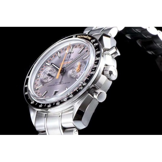 Omega - Speedmaster Moonwatch Chronograph 44MM SS/SS Grey/Org V2 OMF A7750 9900