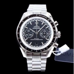 Omega - Speedmaster Moonwatch Chronograph 44MM SS/SS Black Dial V2 OMF A7750 9900