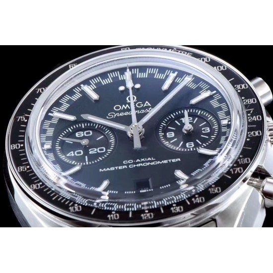 Omega - Speedmaster Moonwatch Chronograph 44MM SS/SS Black Dial V2 OMF A7750 9900
